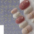 thumbnail image 2 of Adhesivos para uñas CNSyBaris, Día de San Valentín, 3D, autoadhesivos, 8 unidades, 2 of 7