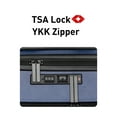 thumbnail image 4 of Front Open Carry On Luggage Laptop Compartment 100%PC TSA Lock Spinner Wheels 20" Lightweight Hardside Suitcase, 4 of 7