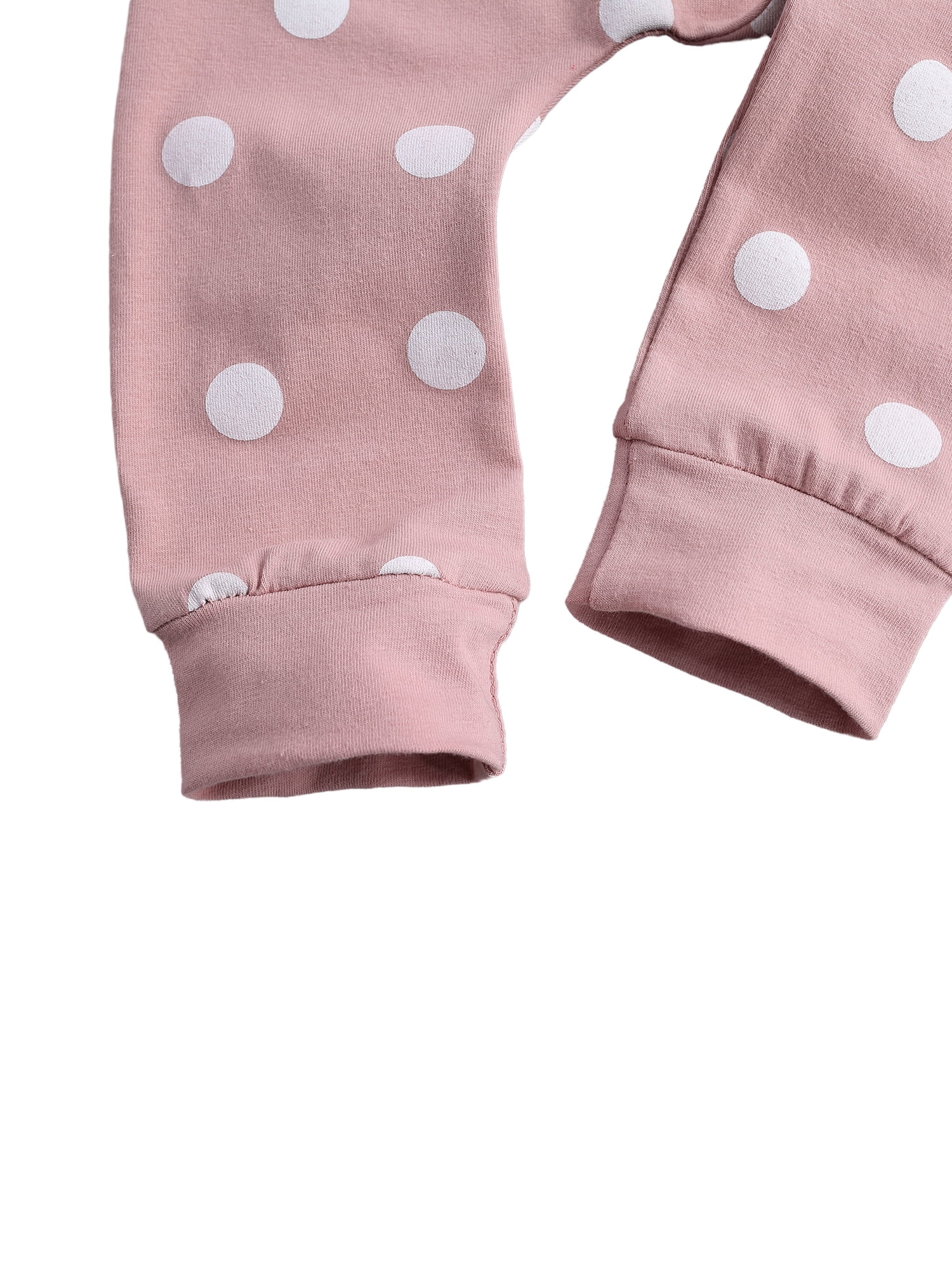 Izhansean by Izhansean Baby Girl Long Sleeve Sweatshirt & Pants Outfit Set 0-3 Months 2 Piece