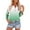 #154-Green, variant on Womens Blouses Three Quarter Sleeve Loose Fit V Neck Button Front Raglan Sleeve Solid Soft Breathable Pullover for Summer Gift