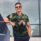 thumbnail image 4 of Fotbe Realistic Style Colorful Wolf Camiseta Polo de Golf para Hombre con Estampado – Camisa Deportiva Transpirable con Cuello Abotonado-3X-Large, 4 of 6