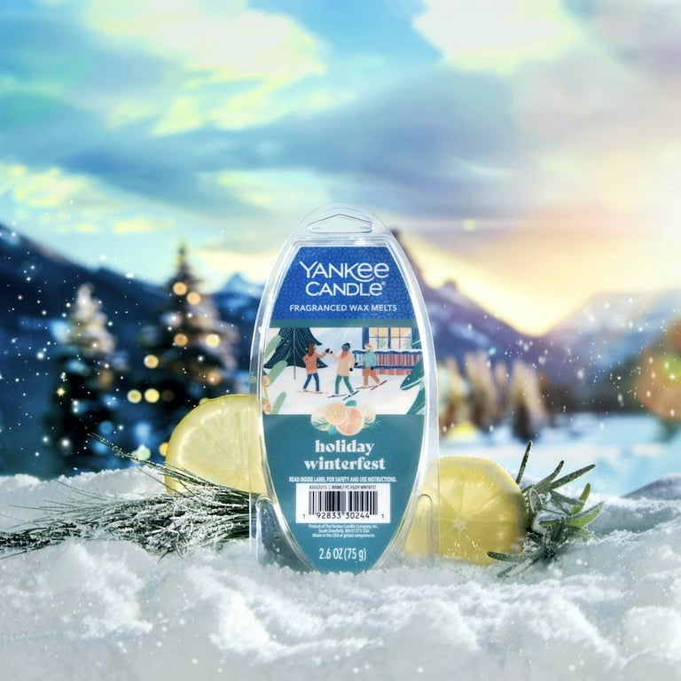 Yankee Candle Holiday Winterfest Fragranced Wax Melts, 6 Wax