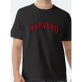 thumbnail image 1 of Men's Casual Letter Print T-Shirt - Breathable, Comfort Fit Crew Neck Tee for Summer, Machine Washable Polyester, 1 of 5