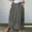 Black, variant on Brondbend Skirt Women Elastic Waisted Pocket Pleated Skirt Dress Summer Solid Color Comfy Trendy Ladies Loose Fit Travel Vacation Skirt Black L