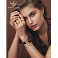 thumbnail image 6 of Wearlizer Leather Band Compatible with Samsung Galaxy Watch 8 40mm 44mm & Watch 8 Classic 46mm, Slim Dressy Genuine Leather Strap with D-Shape Metal Buckle for Women, 6 of 7