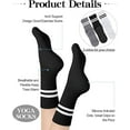 thumbnail image 5 of Non-Slip Studio Socks 6 Pairs with Grips for Women - Pilates, Yoga, Barre, Ballet, Dance, 5 of 5
