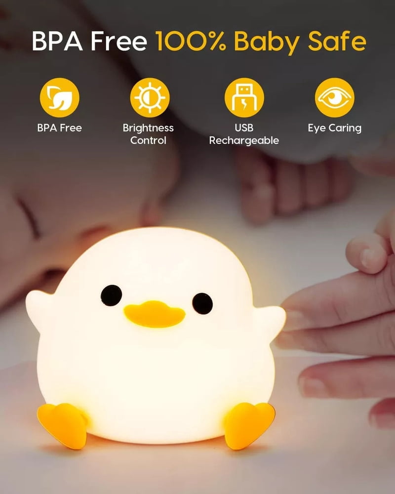 Duck Night Light Dodo, Beautiful Duck Light, Baby