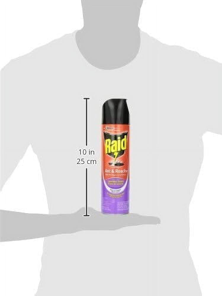 2PK Raid 17.5 OZ Aerosol Ant & Roach Killer Unscented
