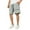 Blue, variant on MIXUE Mens Shorts Summer Solid Color Loose Sports Basketball Matching Printed Mens Workout Shorts Activewear,Black,XXXL