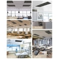 thumbnail image 5 of Spring Floral Fluorescent Light Covers for Ceiling Lights 4x2 feet,4 Pack Magnetic Light Filters for Classroom,Summer Daisy Botanical Flowers Fluorescent Light Shade Panel for Office School Drop, 5 of 9