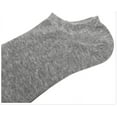 thumbnail image 3 of SERISIMPLE Women Soft Ankle No Show Athletic Low Cut Socks,5 Pair (Grey, Medium), 3 of 5