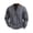 Navy, variant on Men's Ethnic Print Quarter-Zip Pullover Sweatshirt, Retro American Style Crewneck Hoodie, Casual Long Sleeve Versatile Fall Spring Daily Top,Black,L
