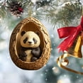 thumbnail image 2 of AUDeals Animal Christmas Ornaments for Tree, 2D Acrylic Xmas Decorations with Animal Patterns, Seasonal Decor Keepsake Gifts for Animal Lovers, 2 of 9