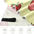 thumbnail image 3 of Fresh Strawberries Beach Towel Quick Dry Absorbent Bath Towels Sandproof Lightweight Towel for Gym Yoga Sports Swimming - 31x71in Washcloth Gift, 3 of 7