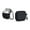 Dot - Black, variant on [U] by UAG AirPods (3rd Gen, 2021) Case Soft Smooth Silicone Stylish Dot Pattern Protective Cover with Carabiner Keychain, Marshmallow