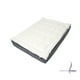 thumbnail image 2 of Sobrecolchón Capitonado King Size Con Dos Vistas Fresca/Caliente – Blanca/Gris Memory Foam COLCHONETA CLOUD, 2 of 9