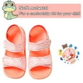 thumbnail image 4 of Toddler Boys Girls Sandals Summer Outdoor Open-Toe Lightweight Kids Sport Sandals, 4 of 7