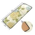 thumbnail image 2 of Blue and Yellow Hydrangeas Runner Rug for Hallways Kitchen Non Slip 2'x 6' Washable Hall Carpet for Bedroom Entryway Laundry Room, 2 of 7