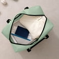 thumbnail image 5 of Large Capacity Foldable Luggage Bag Waterproof Travel Storage Bag with Wheels for Moving Clothes and Organizing Belongings, UKHBMC | Green, 5 of 8