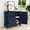 1door 3drawers-Navy Blue, variant on HLR Brown Mid-Century 3-Drawer Dresser with Storage, Tall Large Chest of Drawers for Bedroom, Hallway
