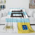 thumbnail image 1 of Cozy Blanket - Fleece Throws For Snuggling Under Watching Movie In Colder Night, 1 of 6