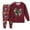 Wine, variant on gdxvjhbj Big Boys Pajamas Kids Boys Girls Toddler Solid Holiday Daily Pajamas Pyjamas Sleepwear Set Holiday 4T 5T (Navy,4-5 Years)