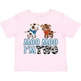 thumbnail image 3 of Inktastic Moo Moo I'm 2 with Cute Holstein Cows Boys or Girls Toddler T-Shirt, 3 of 5