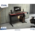 thumbnail image 2 of Escritorio Gamer Inval ES 18803-r con organizador y porta vaso Inval ES18803, 2 of 4
