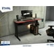 thumbnail image 2 of Escritorio Gamer Inval ES 18803-r con organizador y porta vaso Inval ES18803, 2 of 4