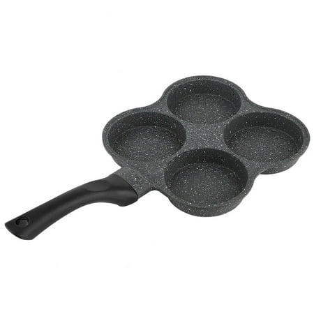 

Henmomu Eggs Pot Non‑Stick Aluminum 4‑Hole Pancake Omelet Eggs Pan Frying Pot Breakfast Maker Kitchen Utensil Omelet Pan