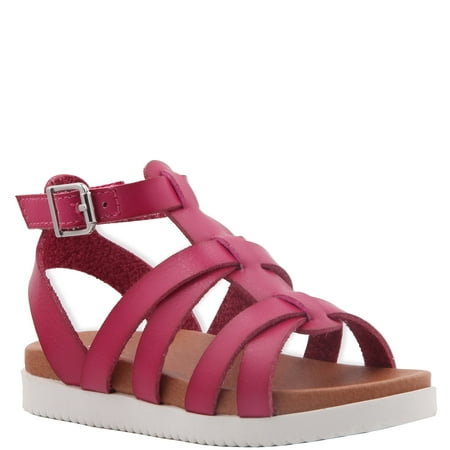 

KIDPIK Girls Buckle Strappy Sandal Size: 9 Toddler - 5 Youth