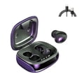thumbnail image 4 of Auriculares con oreja de clip abierto Manos libres Llamada de alta definición Llamada 400mAh para caminatas Wo Violeta, 4 of 8