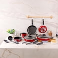 thumbnail image 2 of Batería de Cocina con Antiadherente Classic 12 Piezas de Aluminio - Color Rojo, 2 of 9