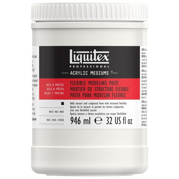 Liquitex Flexible Non-Toxic Modeling Paste, 32 oz