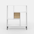 thumbnail image 7 of Ada Home Decor Arven 3 Tier Open Shelf Cube Bookcase, White, 7 of 7