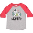 thumbnail image 3 of Inktastic Zebra My Grandma Loves Me Boys or Girls Toddler T-Shirt, 3 of 5