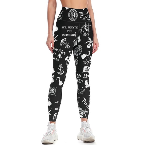 Pirate Design Leggings jogging pants gym sportswear woman Womens Leggings