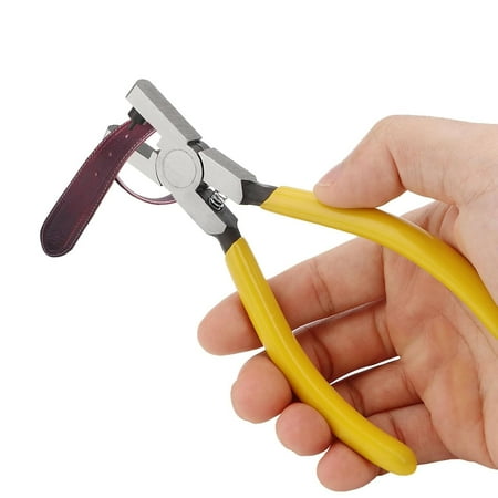 Watch Belt Leather Hole Puncher Plier Round Hole Punch Pliers Universal 2.0mm Shoe Strap Punch Hole Tool Small Hole Punching for Thin Belts  Shoes  Fabric Dog Collars  DIY Home or Craft Projects