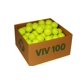 thumbnail image 1 of Pelotas de tenis VIV, paquete de 100, presurizadas, duraderas, 64 mm, 1 of 7