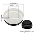 thumbnail image 2 of Unique Bargains 70mm/2.76' Tin Plate Coin Slot Bank Lid for Mason Jar Canning Cap, Black 8Pack, 2 of 5