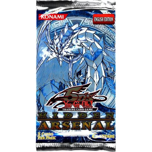 Yu-Gi-Oh Hidden Arsenal 1 Booster Pack - Walmart.com - Walmart.com