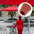 thumbnail image 4 of Miangastore Base de Parasol de Remplacement Durable pour Usage Extérieur 1 Ensemble Marron, 4 of 8
