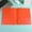 A1#Orange, variant on 2-Pocket Plastic Folders with Card Slots, Standard Letter Size Document Folders, Heavy-Duty Exam Organizer Folders, Assorted Color Plastic Pocket Folders, Document Organizer 18.5×11.4 in,A1#Black
