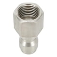 thumbnail image 3 of GLFILL 1/4inch Pressure Washer Coupling Quick Release Adapter Male Male Fitting Gardening Power Tools Accessories Replacement Parts D, 3 of 9