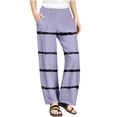thumbnail image 2 of Piuwrlz Loose Pants Kids Girls Boys Sweatpants Loose Purple Size 7 Years, 2 of 8