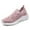 Pink, variant on Women's Casual Shoes Fly Weave Sports Casual Shoes Comfortable Mesh One Foot Stirrup Light Soft Bottom Women's Shoes