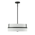 thumbnail image 3 of Trade Winds Lighting 4-Light Pendant Light In Matte Black, 3 of 6