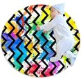 thumbnail image 1 of Watercolor Painted Spots Round Soft Area Rugs 2.6ft Anti-Slip Cute Circle Carpet for Teen Girls Room, Circular Rug for Nursery Room, Dorm, Cute Room Decor for Baby, 1 of 7