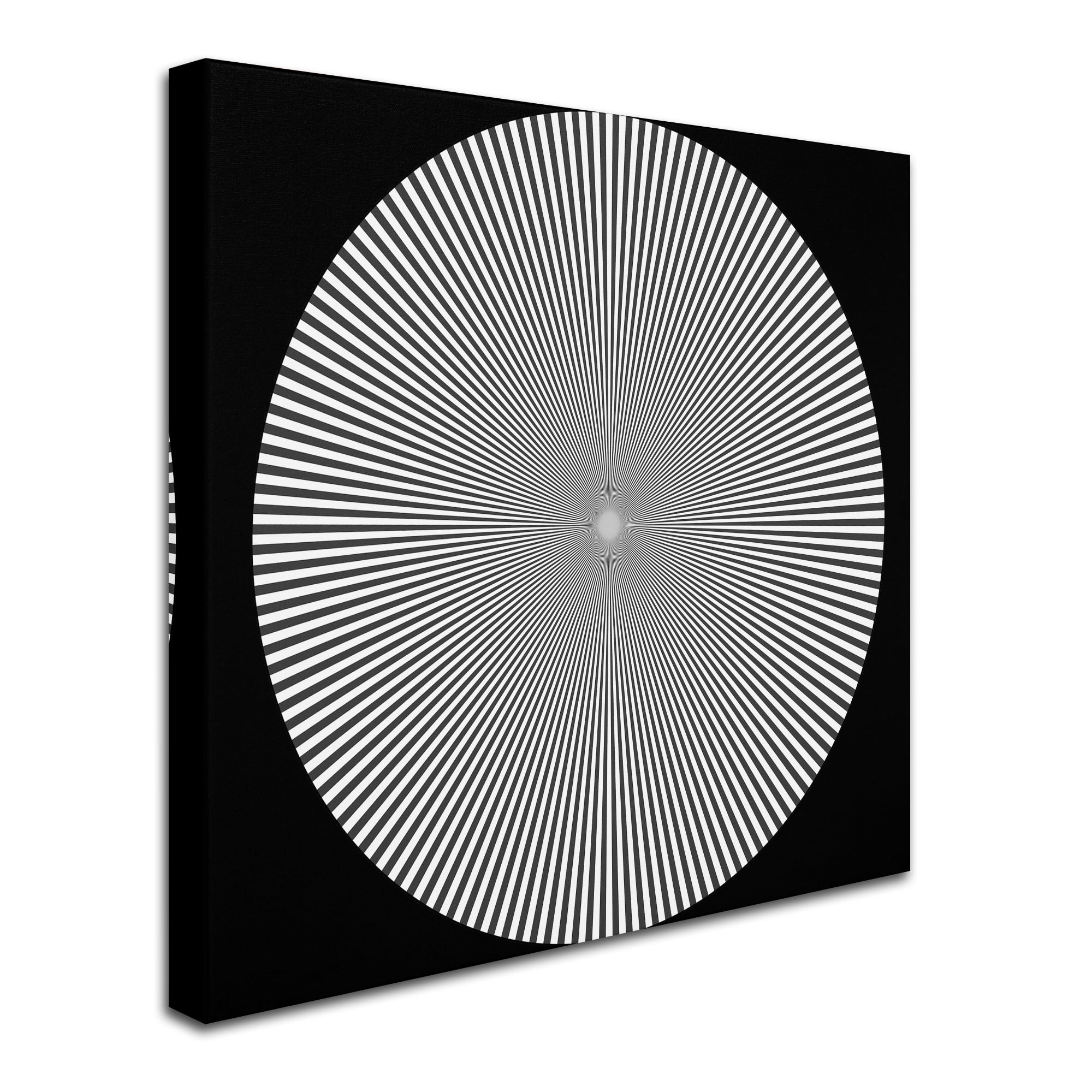 Trademark Fine Art 'Optical Illusion Art' Canvas Art by Vintage Apple Collection