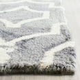 thumbnail image 3 of Safavieh Dip Dye Lairos Distressed Wool Runner Rug, Gray/Ivory, 2'3" x 10', 3 of 11